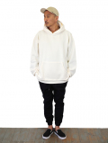 PacSun PacSun Off White Solid Hoodie