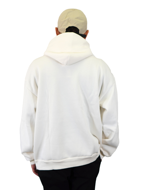 PacSun PacSun Off White Solid Hoodie