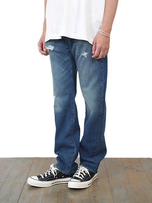 Levi's 501 150th Mid Indigo Worn in