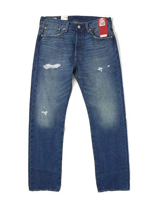 Levi's 501 150th Mid Indigo Worn in