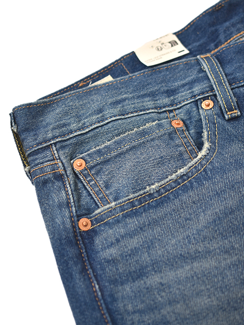 Levi's 501 150th Mid Indigo Worn in