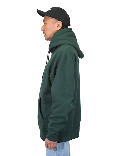 GOAT 15.5oz FLEECE PULL OVER HOODIE - Forest