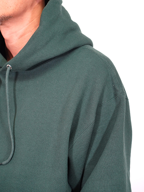 GOAT 15.5oz FLEECE PULL OVER HOODIE - Forest