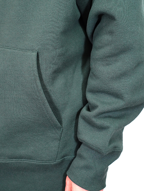 GOAT 15.5oz FLEECE PULL OVER HOODIE - Forest