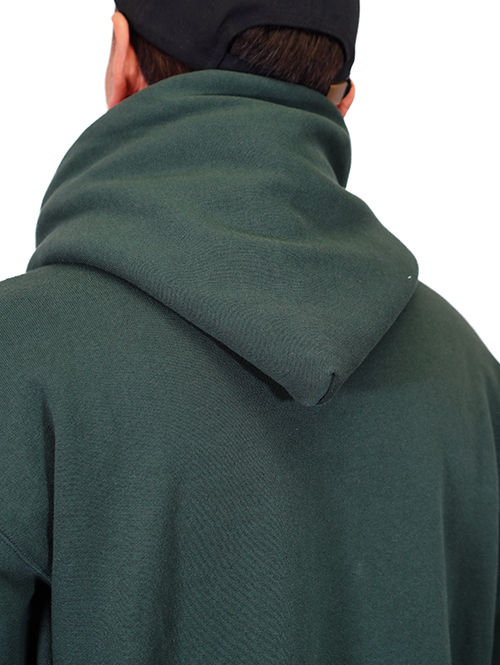 GOAT 15.5oz FLEECE PULL OVER HOODIE - Forest