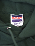 GOAT 15.5oz FLEECE PULL OVER HOODIE - Forest