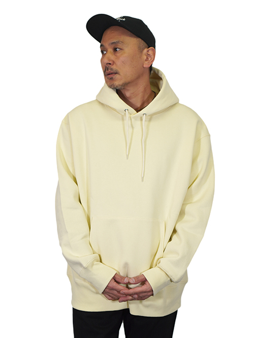 GOAT 15.5oz FLEECE PULL OVER HOODIE - Castard