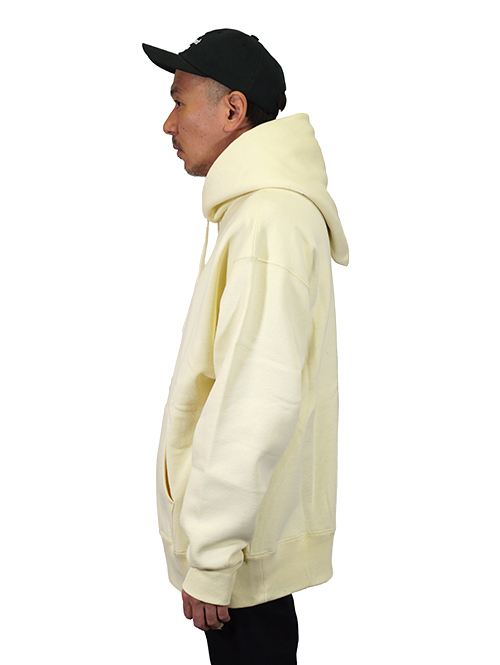 GOAT 15.5oz FLEECE PULL OVER HOODIE - Castard