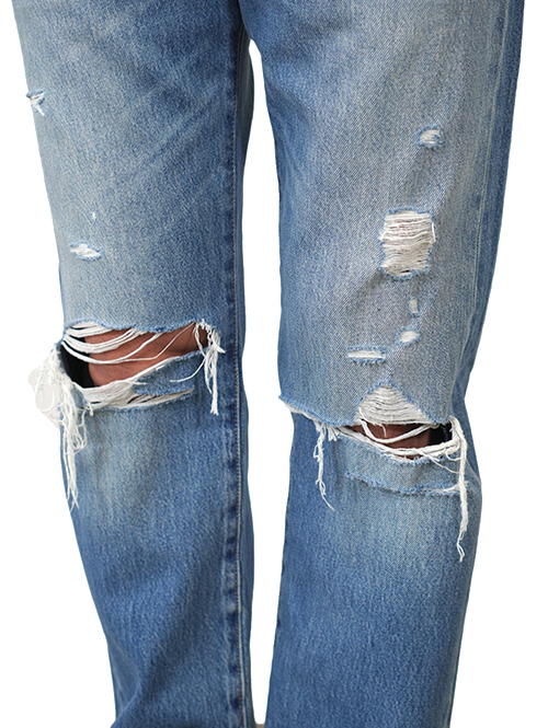 Levi's 501 150th Mid Indigo destructed Restock