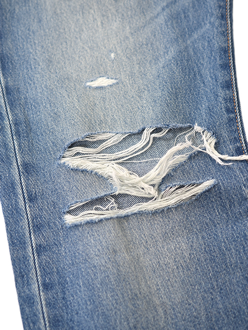 Levi's 501 150th Mid Indigo destructed Restock