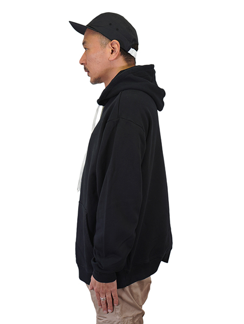 ZANEROBE orgo LOWGO HOOD SWEAT - Black