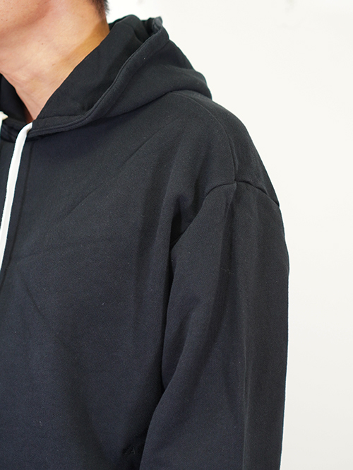 ZANEROBE orgo LOWGO HOOD SWEAT - Black