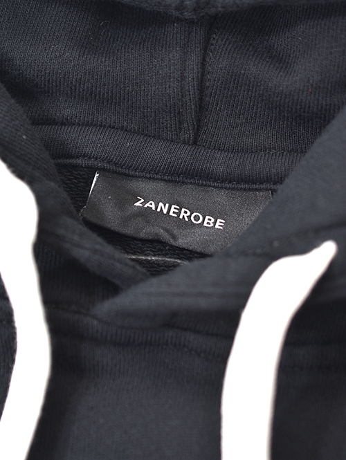 ZANEROBE orgo LOWGO HOOD SWEAT - Black