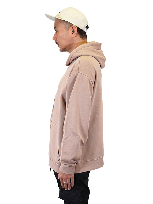 ZANEROBE orgo LOWGO HOOD SWEAT - Lt.Rose