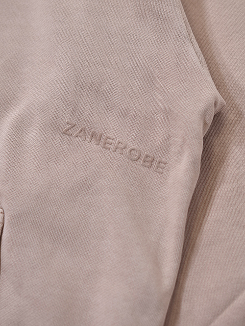 ZANEROBE orgo LOWGO HOOD SWEAT - Lt.Rose