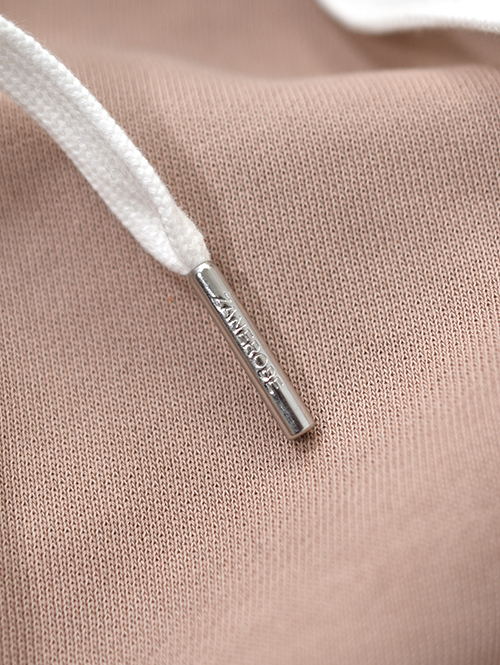 ZANEROBE LOWGO HOOD SWEAT - Lt.Rose