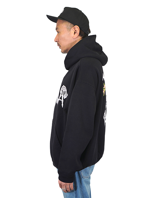 LOCAL AUTHORITY LA BONES TIL DEATH HOODED FLEECE