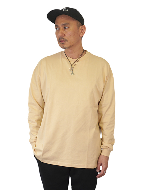 Rue Porter LUXURY LONG SLEEVE  T  - Sand