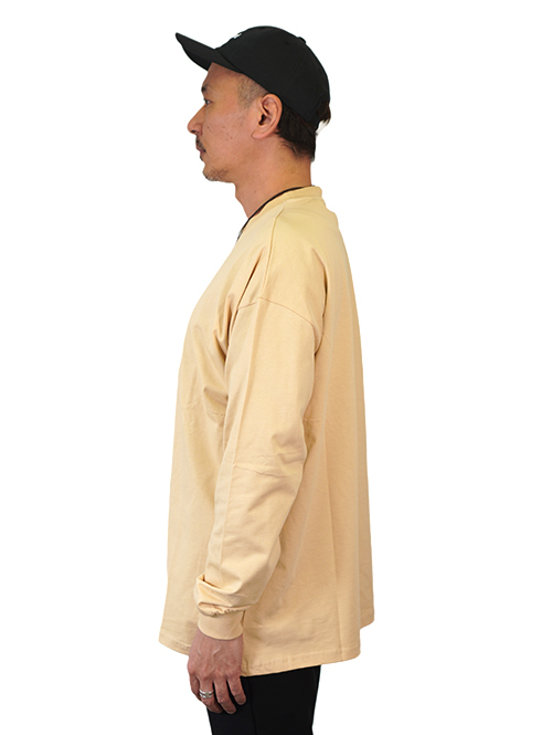 Rue Porter LUXURY LONG SLEEVE  T  - Sand