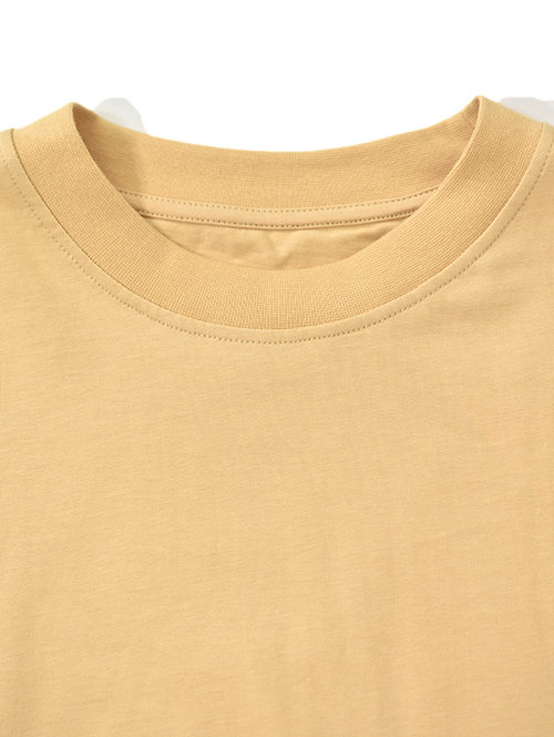 Rue Porter LUXURY LONG SLEEVE  T  - Sand