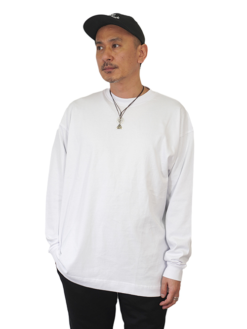 Rue Porter LUXURY LONG SLEEVE  T  - White