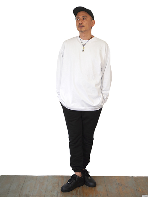 Rue Porter LUXURY LONG SLEEVE  T  - White