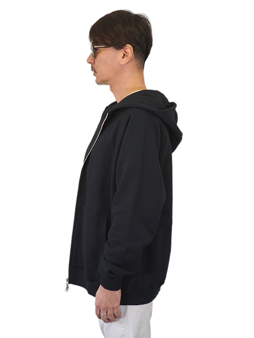 ZANEROBE LOWGO HOOD ZIP SWEAT 