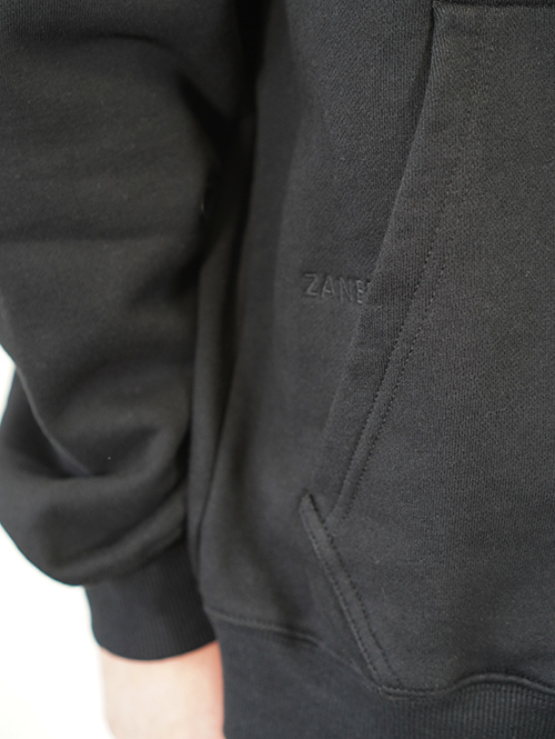 ZANEROBE LOWGO HOOD ZIP SWEAT 