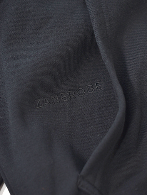 ZANEROBE LOWGO HOOD ZIP SWEAT 