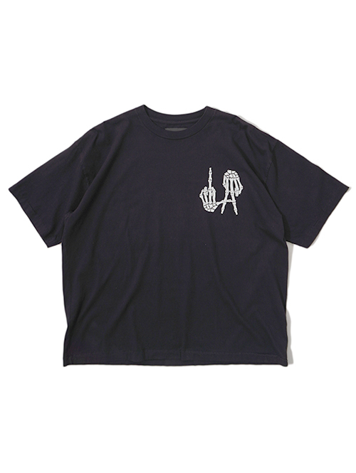 LOCAL AUTHORITY LA BONES TIL DEATH SHOP TEE - Black