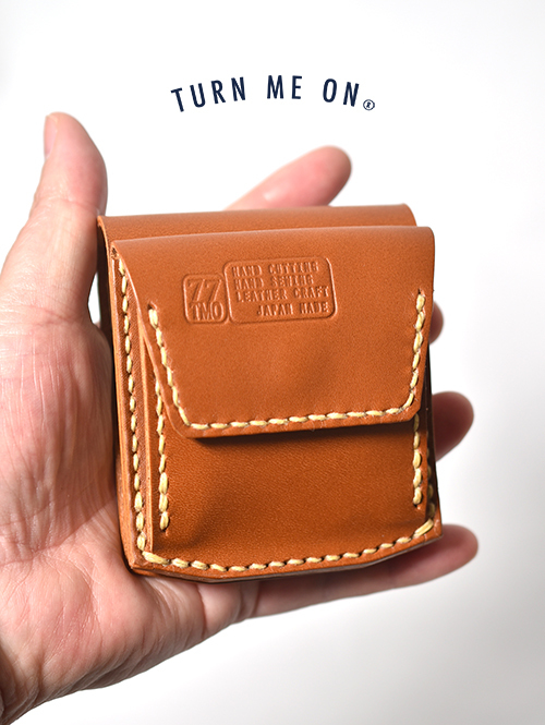 TURN ME ON ミニマルウォレット Brown
