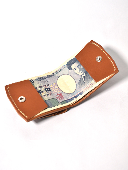 TURN ME ON ミニマルウォレット Brown