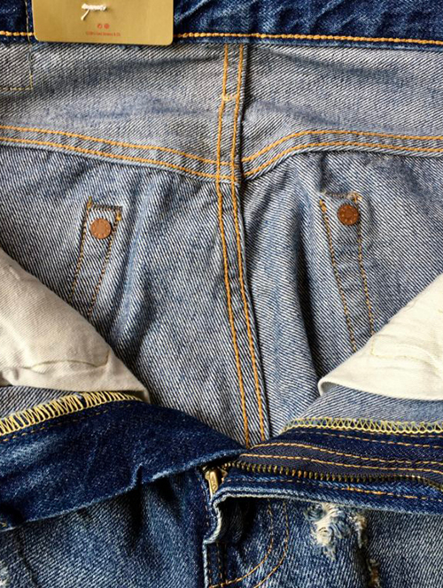 Levi's VINTAGE CLOTHING 501Z XX 1954 ROCKET CITY Ver.(DEAD STOCK)