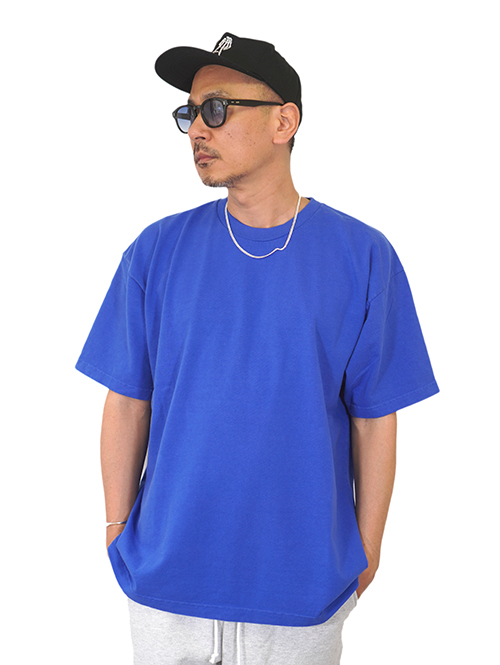 LOS ANGELES APPAREL  8.5oz Limited Edition TEE(BLUE)