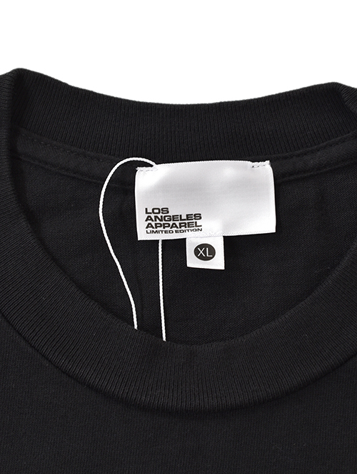 LOS ANGELES APPAREL 8.5oz Limited Edition TEE(BLACK) を通販 | ETOFFE