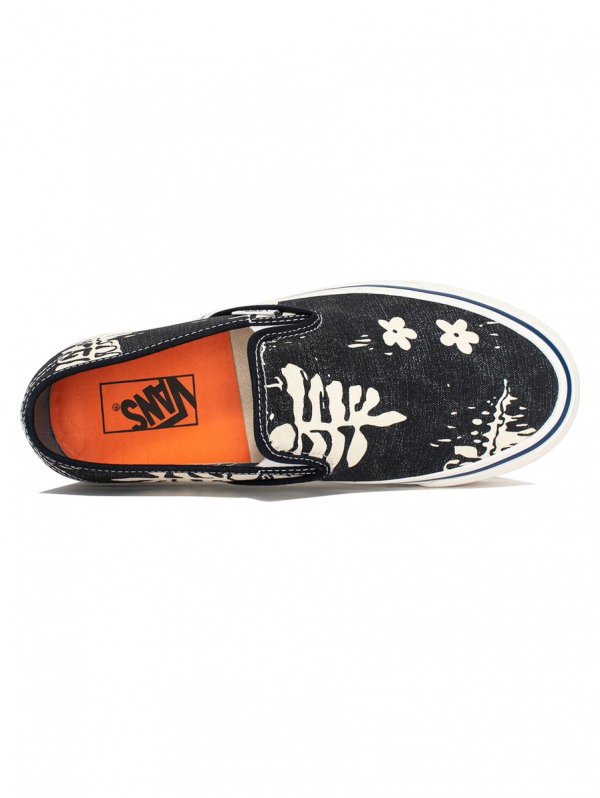 VANS ANAHEIM FACTORY SLIP-ON 48 DECK DX SHOE（VN0005UPNVY Floral)