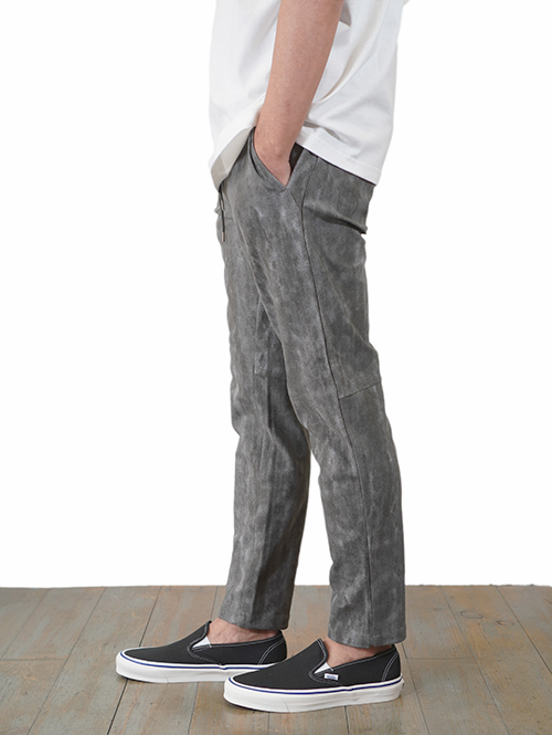 SERGENT ハイテンションデニムループ付ジョグパンツ (63012)Grey