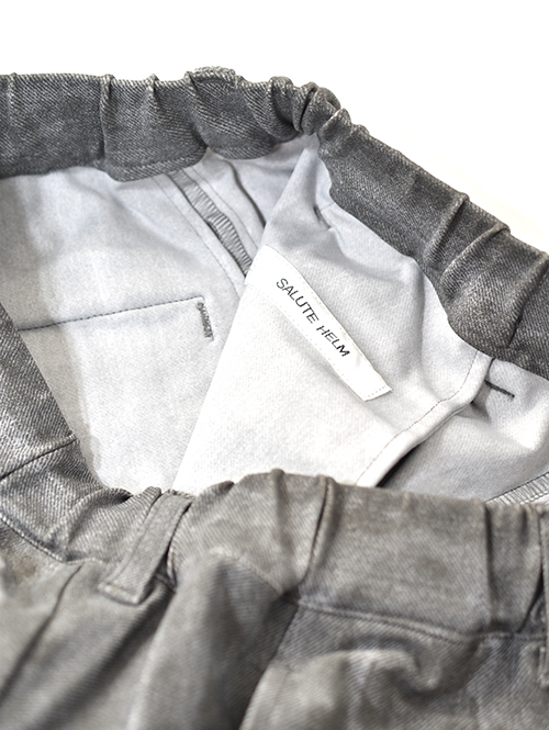SERGENT ハイテンションデニムループ付ジョグパンツ (63012)Grey