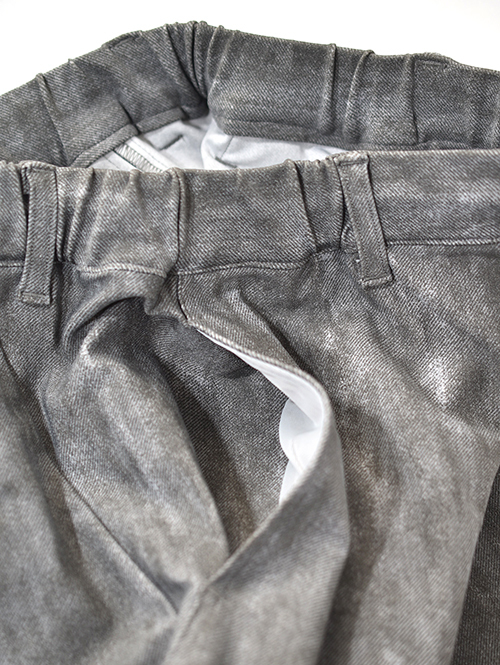 SERGENT ハイテンションデニムループ付ジョグパンツ (63012)Grey