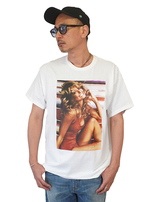 Safari掲載　Farrah Fawcett（ファラフォーセット）プリントTシャツ