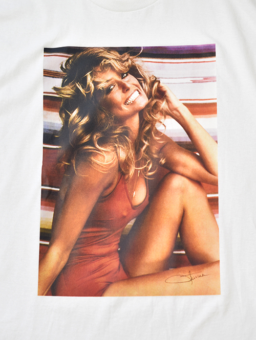 Safari掲載 Farrah Fawcett(ファラフォーセット)プリントTシャツ
