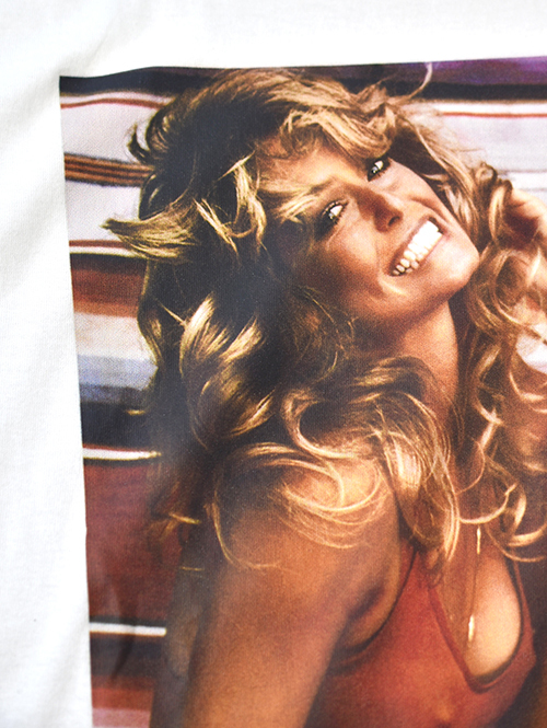 Safari掲載 Farrah Fawcett(ファラフォーセット)プリントTシャツ