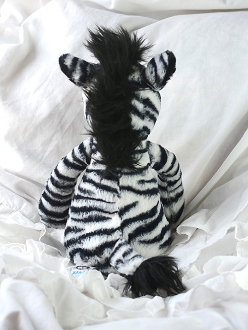【Mサイズ/31cm 】Bashful Zebra Medium バシュフル　しまうま　ぬいぐるみ　ゼブラ