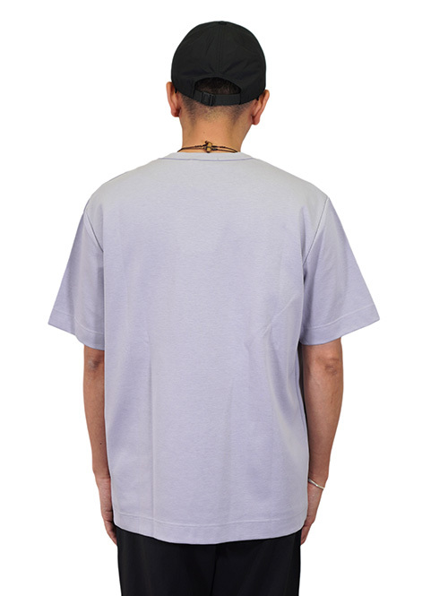 ELVIN(エルバイン)Hadar ダブルフェイスジャージー Tシャツ(Violet Ice)