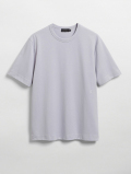 ELVIN(エルバイン）Hadar　ダブルフェイスジャージー　Tシャツ(Violet Ice)
