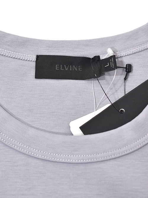 ELVIN(エルバイン)Hadar ダブルフェイスジャージー Tシャツ(Violet Ice)