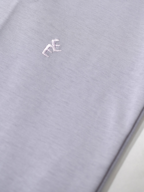 ELVIN(エルバイン)Hadar ダブルフェイスジャージー Tシャツ(Violet Ice)