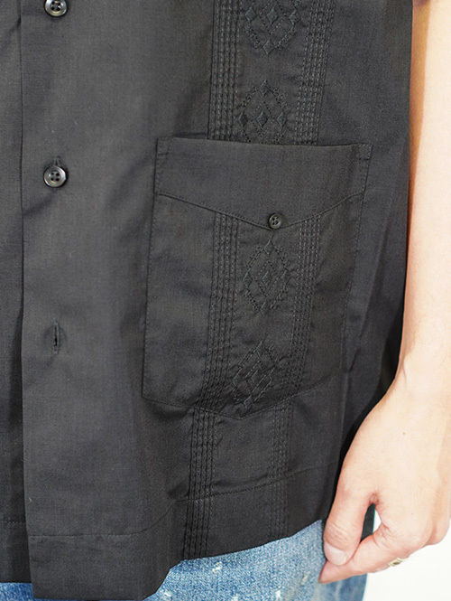 CUBAVERA(キューバベラ)Cuba Shirts Black
