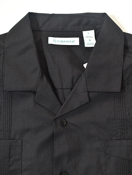 CUBAVERA(キューバベラ)Cuba Shirts Black