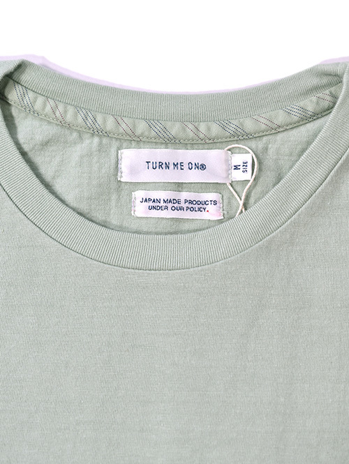 TURN ME ON WEST COAST SINGLE TWIN SLIDERS CLUB Tee Green